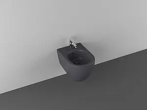 Биде подвесное ISVEA Infinity антрацит 10NF41001SV-2C Биде подвесное ISVEA Infinity антрацит 10NF41001SV-2C, 4