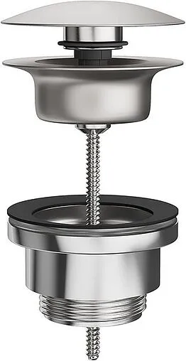 Выпуск автоматический для раковины Kerama Marazzi титановый атласный 230KM.M0.070 Выпуск автоматический для раковины Kerama Marazzi титановый атласный 230KM.M0.070