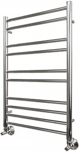 Полотенцесушитель водяной лесенка Lemark Ursus П10 500x800 полированная сталь LM72810 Полотенцесушитель водяной лесенка Lemark Ursus П10 500x800 полированная сталь LM72810, 1