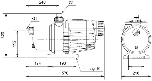 Станция автоматического водоснабжения Grundfos MQ 3-35 96515412