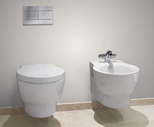 Инсталляция для подвесного унитаза Set 3 в 1 Jacob Delafon E21928RU-CP с кнопкой хром глянцевый