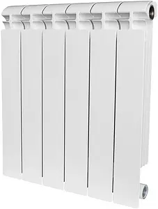 Радиатор биметаллический 6 секций Stout Alpha 500 SRB-2310-050006 Радиатор биметаллический 6 секций Stout Alpha 500 SRB-2310-050006, 1