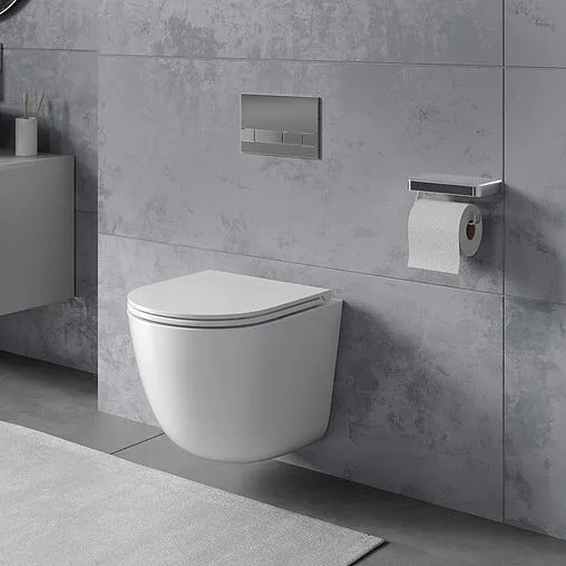 Комплект 5 в 1 Lemark Peneda Expert+Bit+ Glazer White 100123433 с кнопкой Bit 9803007 хром матовый