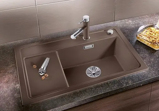 Мойка кухонная Blanco Zenar XL 6S Compact 78 R алюметаллик 523776