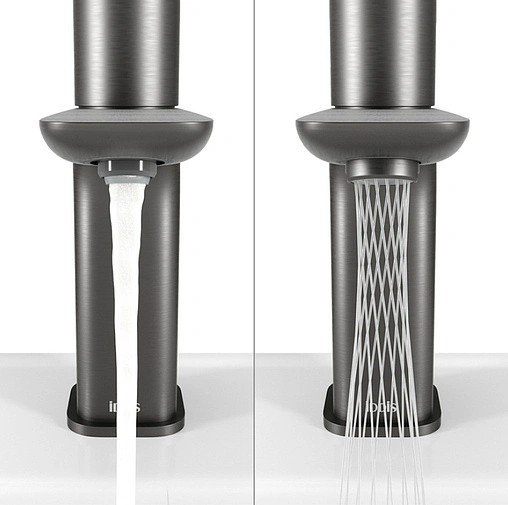 Смеситель для раковины IDDIS Slide графит SLIGMBTi01