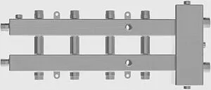 Распределительный коллектор 5 контуров с гидрострелкой 1¼"н x 1"н Север-М5(Aisi) 1915006 Распределительный коллектор 5 контуров с гидрострелкой 1¼"н x 1"н Север-М5(Aisi) 1915006, 4
