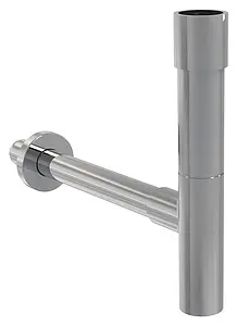 Сифон бутылочный для раковины AlcaPlast хром A402 Сифон бутылочный для раковины AlcaPlast хром A402, 1