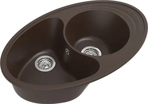 Мойка кухонная Ewigstein Elegant E-W90KF шоколад