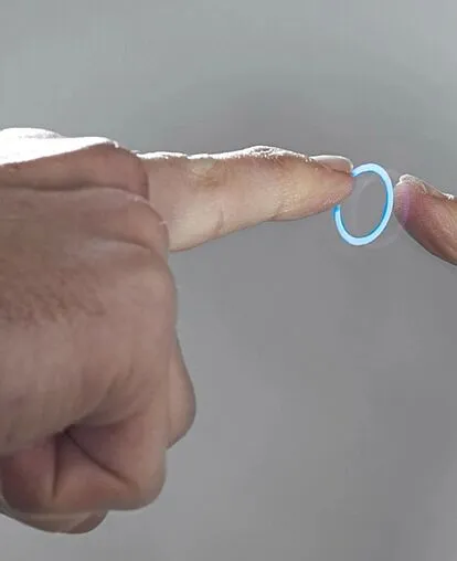 Зеркало с подсветкой Continent Demure Led 90x70 с часами белый ЗЛП1626