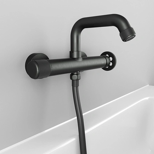 Смеситель для ванны IDDIS Grange графит GRAGMR2i02