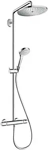 Душевая система с термостатом для душа Hansgrohe Croma Select S 280 1jet хром 26790000 Душевая система с термостатом для душа Hansgrohe Croma Select S 280 1jet хром 26790000, 1