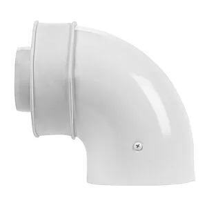 Колено для дымохода Ø 60/100мм ∠ 90° (Al) Royal Thermo RTF07.050, 3