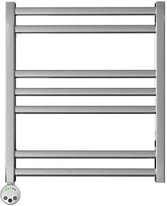 Полотенцесушитель электрический лесенка Lemark Melange П7 600х500 полированная сталь LM49607E, 1