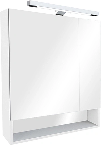 Шкаф-зеркало Roca Gap 80 белый глянец ZRU9302887