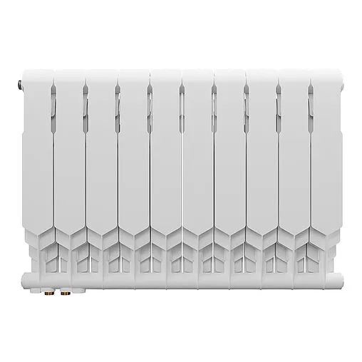 Радиатор биметаллический 10 секций нижнее правое подключение Royal Thermo Vittoria Super 500 2.0 VDR80 Bianco Traffico RTVSVDR250010 Радиатор биметаллический 10 секций нижнее правое подключение Royal Thermo Vittoria Super 500 2.0 VDR80 Bianco Traffico RTVSVDR250010