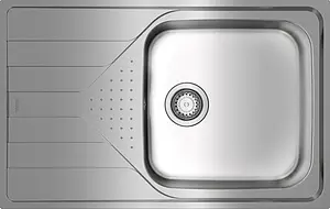 Мойка кухонная Teka Universe 50 T-XM 1B 1D MAX MCTXT нержавеющая сталь микротекстурированная 115110030, 1