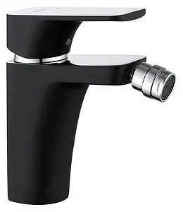 Смеситель для биде D&K Berlin Technishe чёрный/хром DA1432215 Смеситель для биде D&K Berlin Technishe чёрный/хром DA1432215, 1
