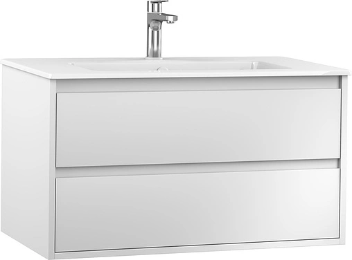 Тумба-умывальник подвесная ISVEA Pro 90 белый 21MGS001190I+10SL50091SV