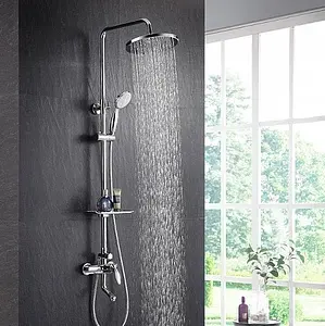 Душевая система со смесителем для ванны Lemark Linara хром LM0462C Душевая система со смесителем для ванны Lemark Linara хром LM0462C, 3