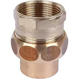 Американка пайка прямая переходная (коническое уплотнение) 35мм x 1¼"в Sanha 4340g 1434035114 Американка пайка прямая переходная (коническое уплотнение) 35мм x 1¼"в Sanha 4340g 1434035114, 3