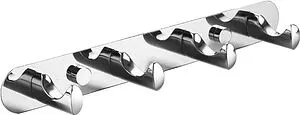 Планка с 4-мя крючками Milardo Hooks хром 004SM40M41 Планка с 4-мя крючками Milardo Hooks хром 004SM40M41, 1