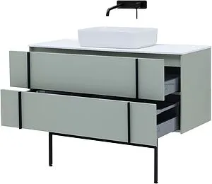 Тумба-умывальник подвесная Allen Brau Reality 120 папирус 1.32008.PWM+, 5