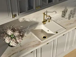 Мойка кухонная Omoikiri Sakaime 68-WH белый 4993126, 5