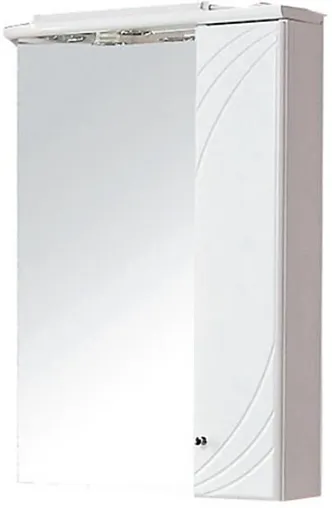 Шкаф-зеркало Aquaton Пинта М 60 R белый 1A013202PT01R