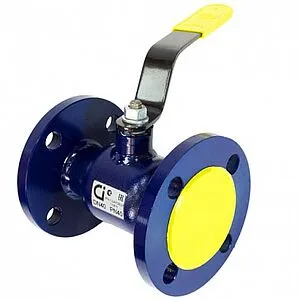 Кран шаровый фланцевый Ду40 Ру40 Ci 11с67п 02.02.0000400, 1