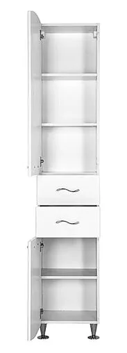 Шкаф-пенал напольный Aquanet Моника 40 R белый 00186777