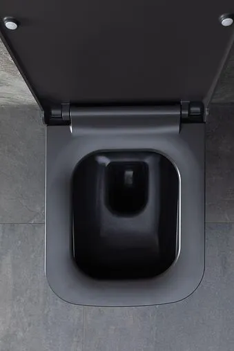 Унитаз подвесной безободковый Allen Brau Infinity антрацит 4.21011.AN