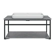 Консоль с умывальником подвесная Kerama Marazzi Plaza Next 100 чёрный матовый PL.N.100.02\BLK.M+PL.wbi.55.1+
