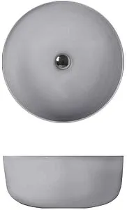 Раковина Kerasan Nolita 40 Grigio matt 534459 Раковина Kerasan Nolita 40 Grigio matt 534459, 3