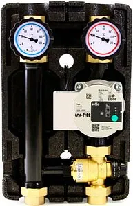 Насосный модуль с термостатическим смесительным клапаном 1&quot;в х 1&quot;в Uni-Fitt 491P2500 с насосом Wilo Para 25/6, 1