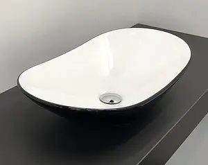 Раковина Comforty 62 черный/белый 7811ABW Раковина Comforty 62 черный/белый 7811ABW, 4