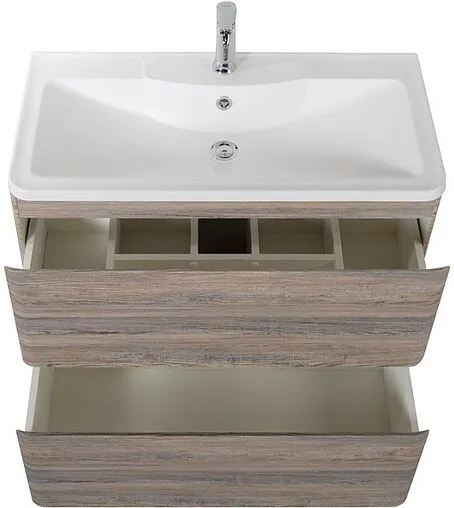 Тумба-умывальник напольная BelBagno ALBANO 90 Pino Scania ALBANO-900-2C-PIA-PS+BB900/455-LV-MR-ALR