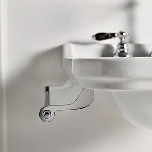 Раковина Kerasan Waldorf 60 белый 4140K1bi/cr*1 Раковина Kerasan Waldorf 60 белый 4140K1bi/cr*1, 4