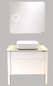 Тумба-умывальник напольная Comforty Лондон 90-2 белый/бежевый 00004138841CF Тумба-умывальник напольная Comforty Лондон 90-2 белый/бежевый 00004138841CF, 4