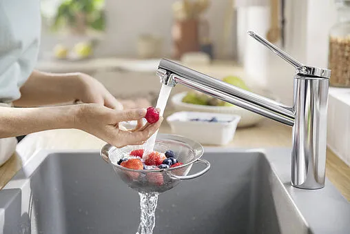 Смеситель для кухни Hansgrohe Zesis M33 150 1jet хром 74802000