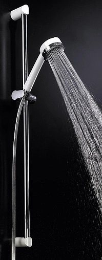 Душевая стойка Kludi Zenta белый/хром 6084091-00 Душевая стойка Kludi Zenta белый/хром 6084091-00