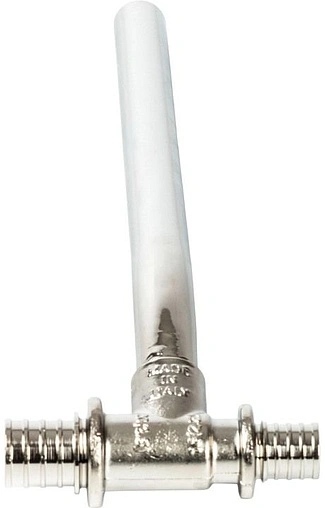 Трубка аксиальная для подключения радиатора проходная 16мм x 15мм x 20мм Stout SFA-0026-162520
