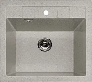 Мойка кухонная GranFest Unique U-840L серый Мойка кухонная GranFest Unique U-840L серый, 3