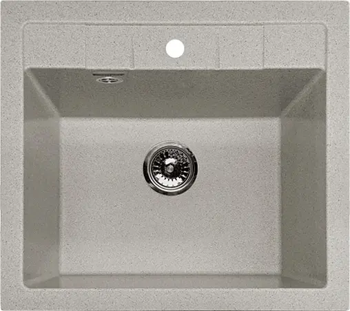 Мойка кухонная GranFest Unique U-840L серый