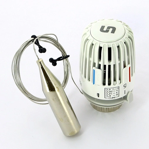 Головка термостатическая с выносным датчиком M30x1.5 Uni-Fitt K белый 169K0020