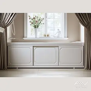 Экран для ванны фронтальный Alavann Ametist 170 белый 1712 Экран для ванны фронтальный Alavann Ametist 170 белый 1712, 2