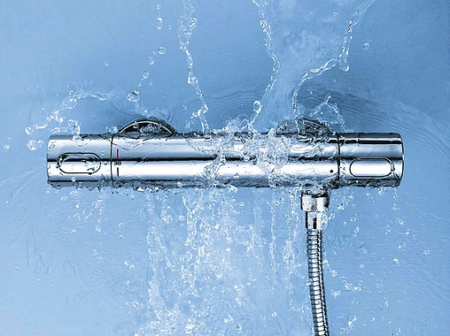 Душевая стойка с термостатом Grohe Grohtherm 3000 Cosmopolitan хром 34275000