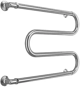 Полотенцесушитель водяной Terminus М-образный AISI 1&quot; БШ 500х700 полированная сталь 4620768880940, 1