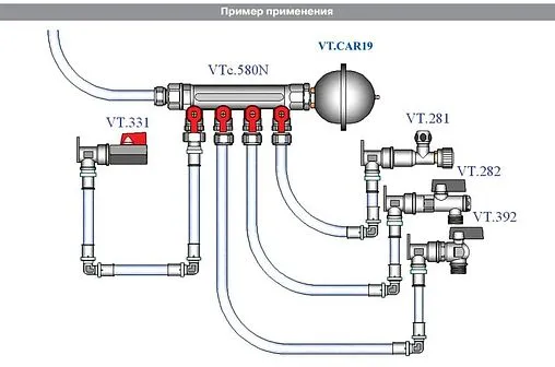 Гаситель гидроударов ½&quot;н Valtec VT.CAR19.I.04001