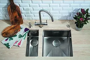 Мойка кухонная Omoikiri Taki 44-U/IF-IN нержавеющая сталь 4973044 Мойка кухонная Omoikiri Taki 44-U/IF-IN нержавеющая сталь 4973044, 3