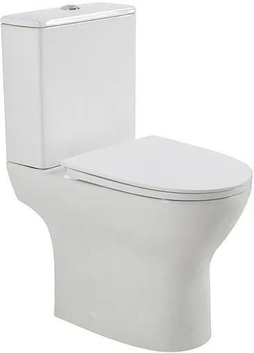 Унитаз-компакт безободковый BelBagno Lounge белый BB045CPR/SC+BB045/051T